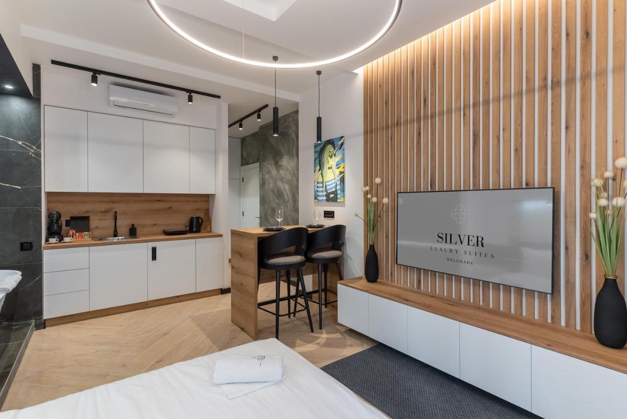 Silver Luxury Suites Belgrad Exterior foto